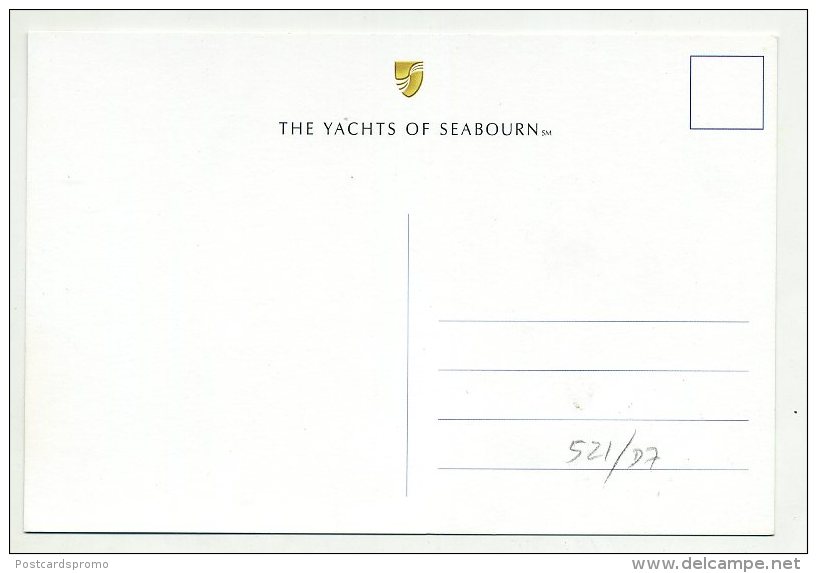 The Yachts Os SEABOURN   ( 2 Scans ) - Piroscafi