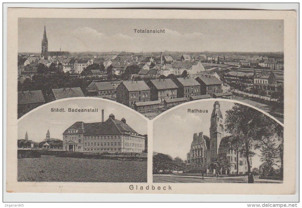 CPSM GLADBECK (Allemagne-Rhénanie Du Nord Westphalie) - 3 Vues - Gladbeck