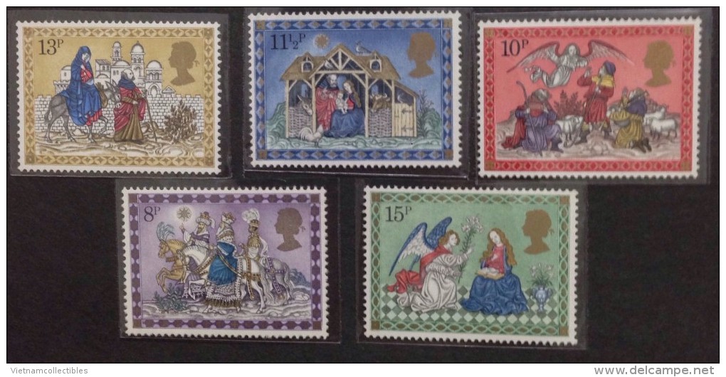 Great Britain UK MNH Stamps 1979 : Christmas / Horse / Angel - Nuovi