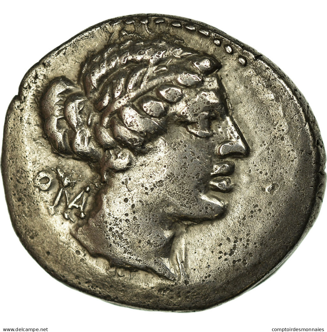 Monnaie, Porcia, Denier, Roma, TTB+, Argent - République (-280 à -27)