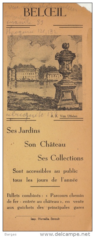 Marque Page Château Beloeil - Bookmarks