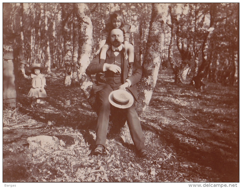 Photo Ancienne 1904 Arçon Bois De La Madeleine - Lieux