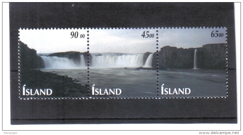 UPU1178  ISLAND  1996  Michl  856/58  Postfrisch **  ZÄHNUNG Siehe ABBILDUNG - Unused Stamps