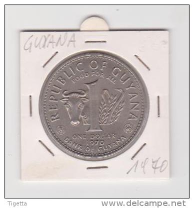 GUYANA   1 DOLLARS   ANNO 1970 - Guyana