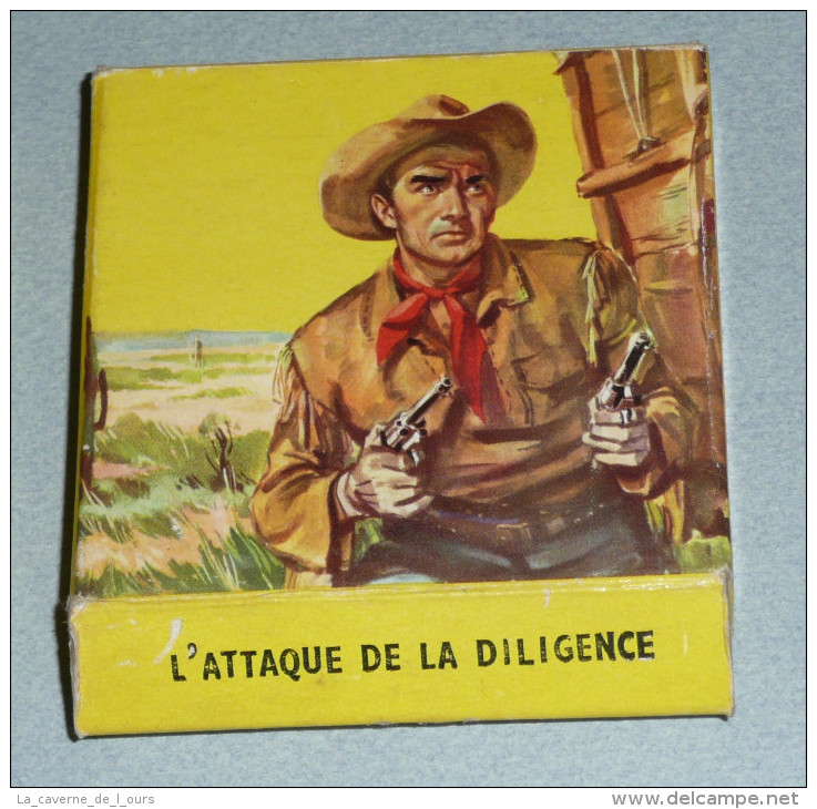 Rare Bobine Film Super 8 Mm Film Office "L'Attaque De La Dilligence" S8 Super8 Huit, Western Cow-boys - Bobinas De Cine: 35mm - 16mm - 9,5+8+S8mm