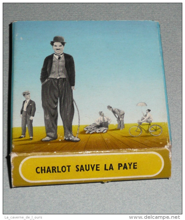Rare Bobine Film Super 8 Mm Film Office "Charlot Sauve La Paye" S8 Super8 Huit, Comique Humour - 35mm -16mm - 9,5+8+S8mm Film Rolls