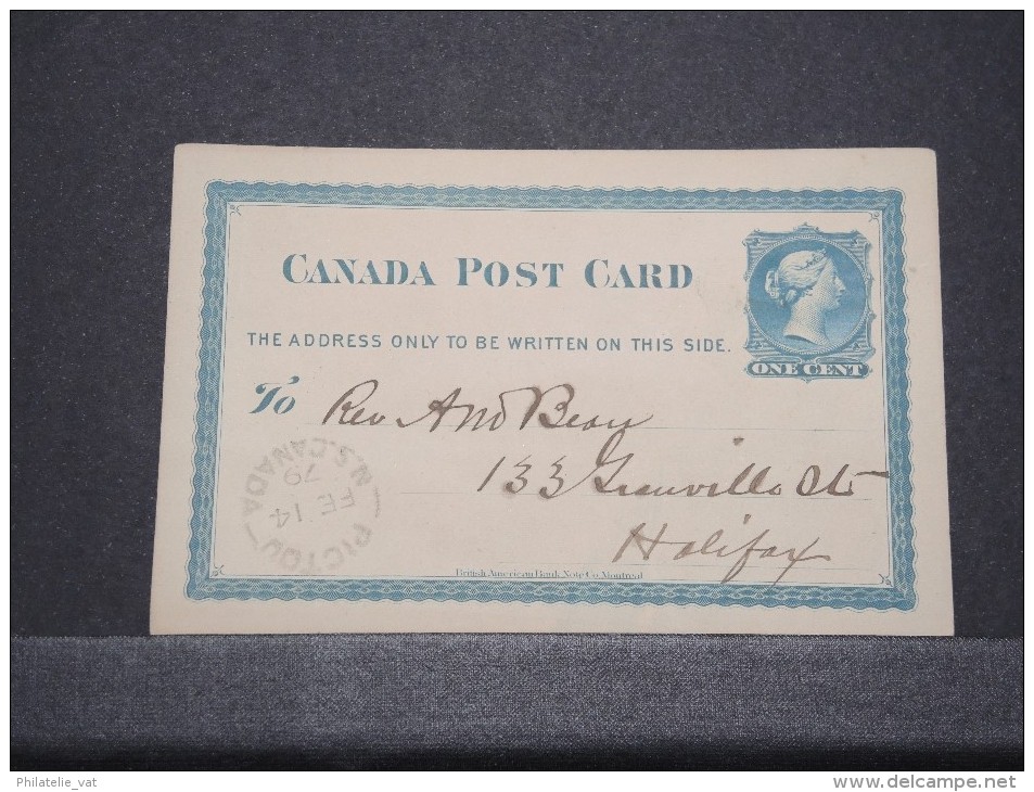 CANADA - Lot De 5 Entiers - A Voir - Lot N° 10629 - 1860-1899 Victoria