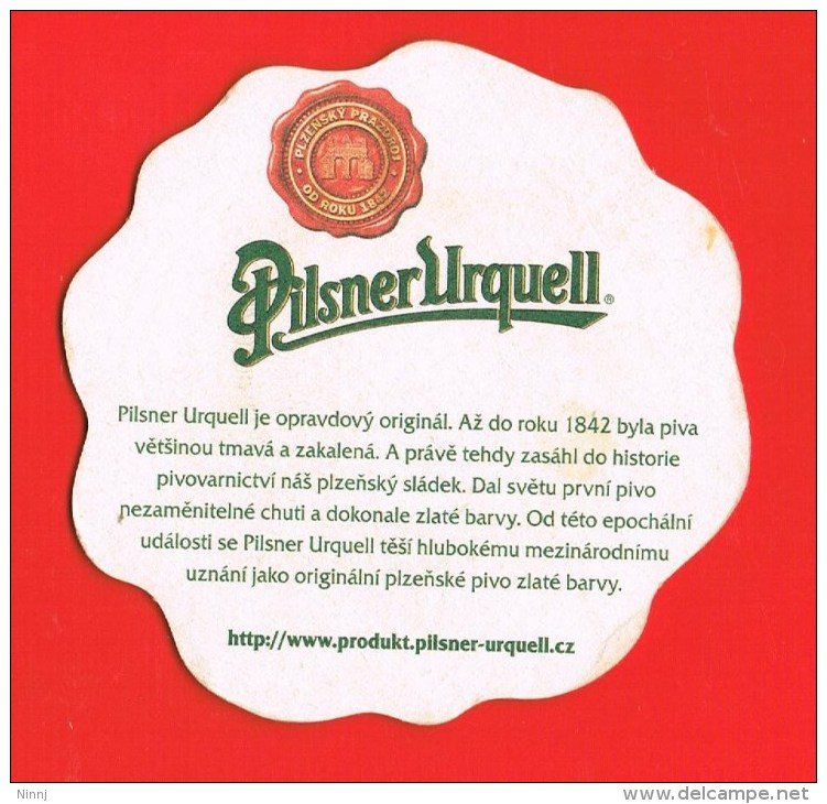 1 Italia 1 Sotto-boccale Pilsner Urquell Cm. 10,5 X Cm. 10,5 - Sous-bocks