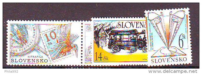 Slovakia Minilot Technical University Kosice NITRAFILA Exhibition Mi No 490 435 443 MNH - Nuevos