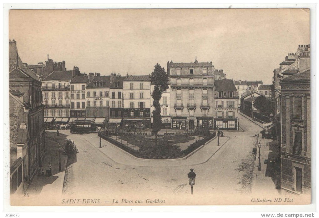 93 - SAINT-DENIS - La Place Aux Gueldres - ND 34 - Saint Denis