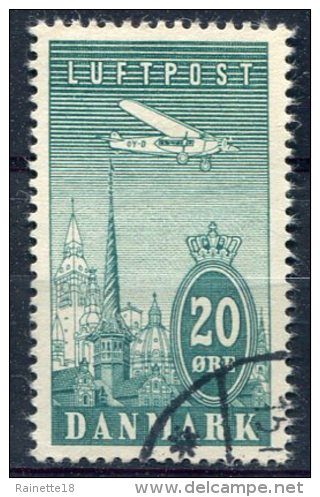 Danemark                   PA   8  Oblitéré - Airmail