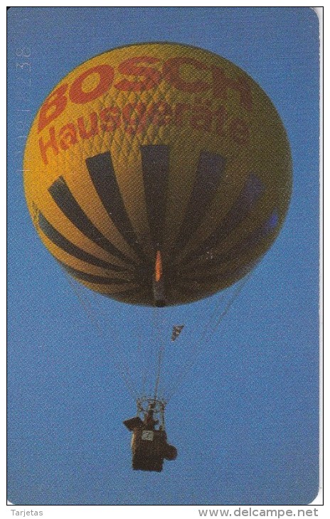 K 283 TARJETA DE ALEMANIA DE UN GLOBO (BALLOON) BOSCH - K-Series : Customers Sets