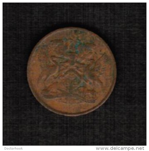 TRINIDAD TOBAGO  1 CENT 1968 (KM # 1) - Trinité & Tobago