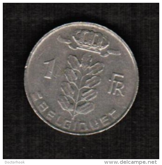 BELGIUM  1 FRANC (FRENCH) 1972 (KM # 142.1) - 1 Franc