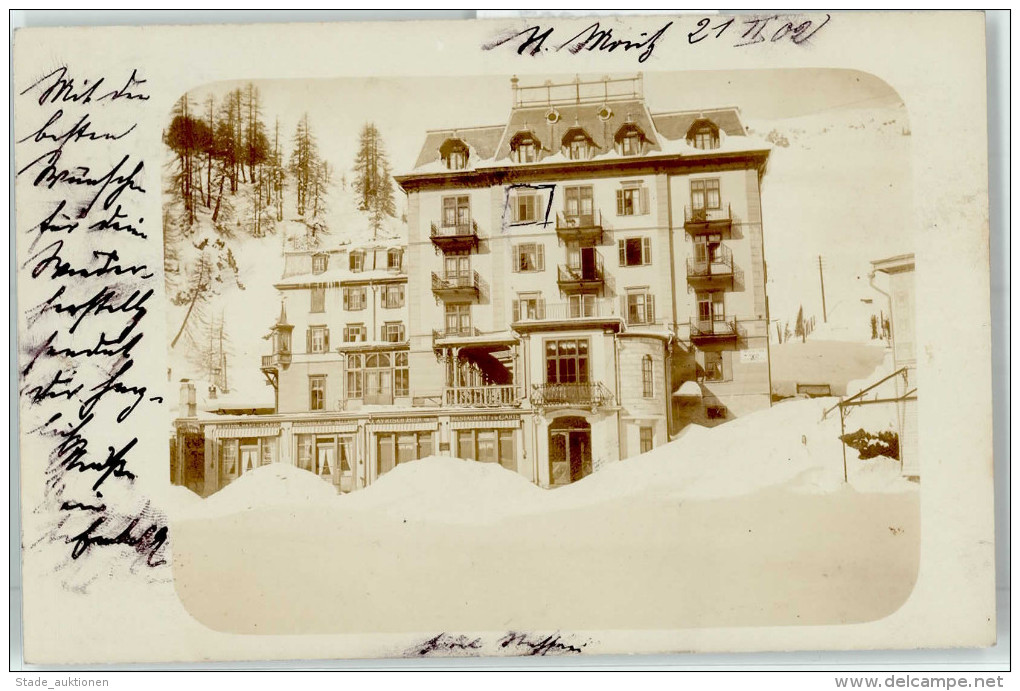 51036697 - ST. MORITZ - Foto-AK 1902 - St. Moritz