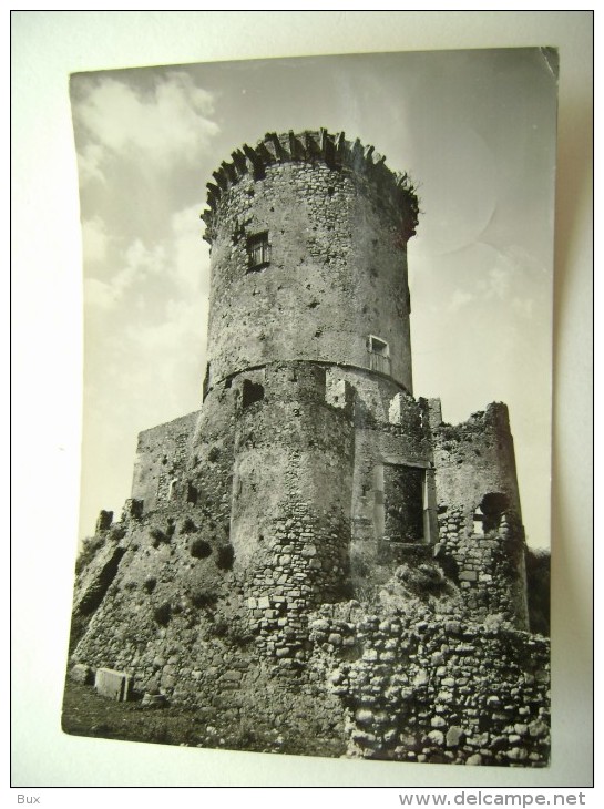 VELIA - CASTELLO MEDIOEVALE  SULL'ACROPOLI    CASTLE   SALERNO    CAMPANIA   VIAGGIATA CONDIZIONI FOTO - Salerno