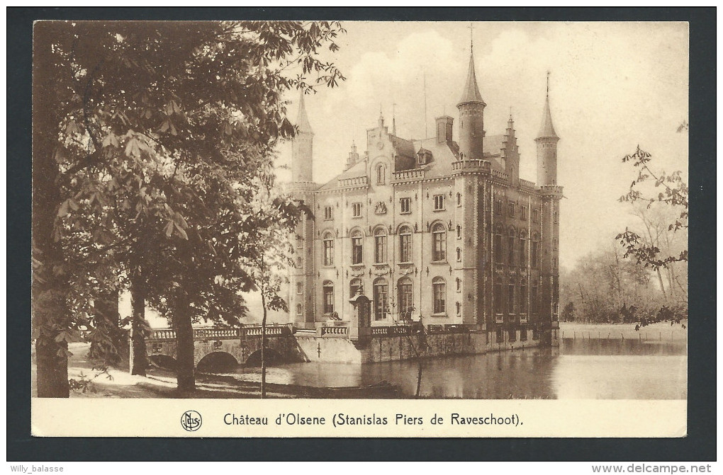 CPA - Château D' OLSENE - Nels  // - Zulte