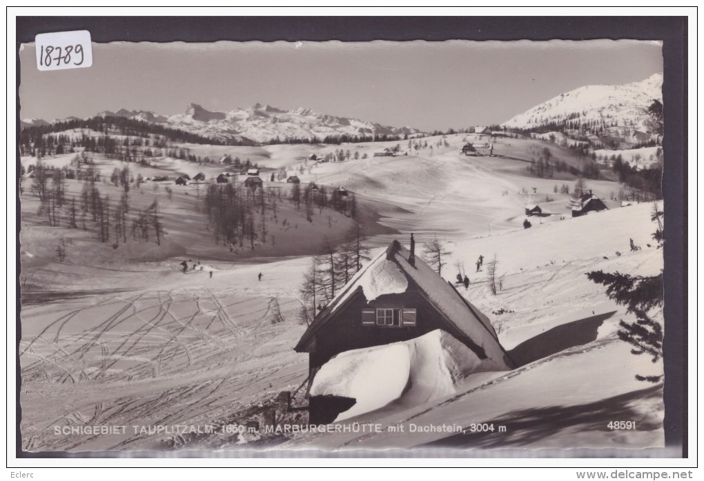 SCHIGEBIET TAUPLITZALM - MARBURGHÜTTE - TB - Tauplitz