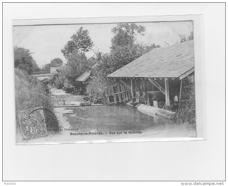 BEAUNE LA ROLANDE LAVOIR - Beaune-la-Rolande