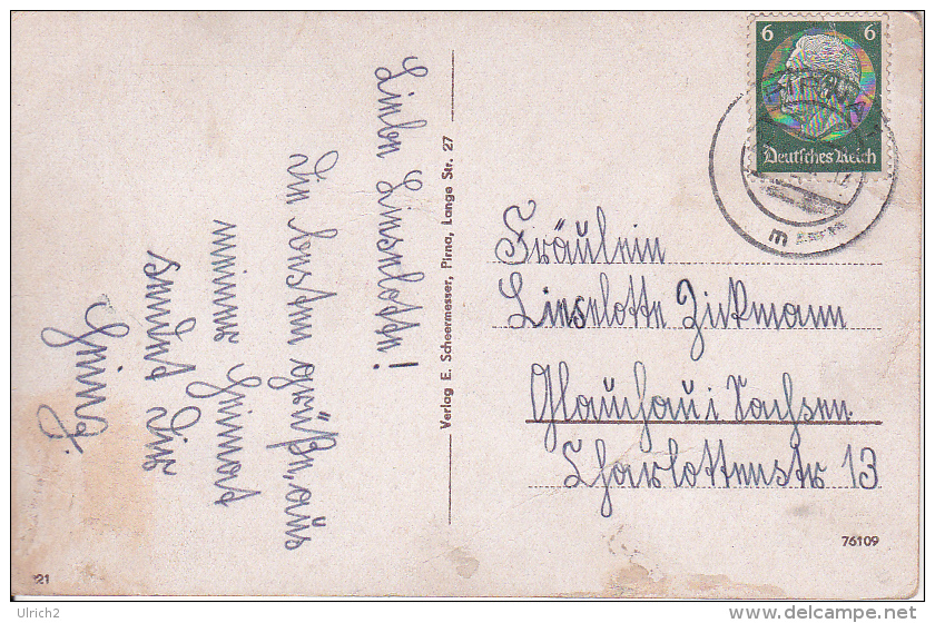 AK Weltbad Karlsbad - Blick Vom Dreikreuzberg - 1943 (21142) - Sudeten