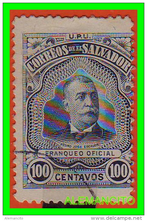 EL SALVADOR -     SELLO    AÑO  - 1906 - El Salvador