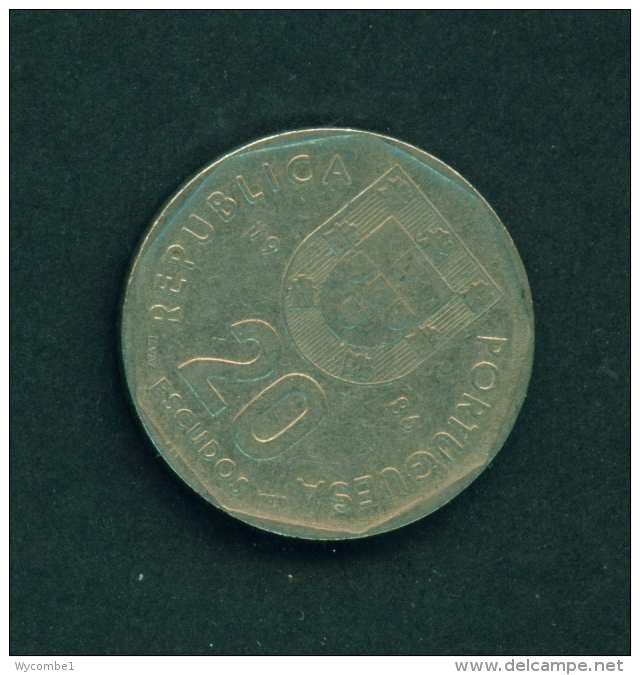 PORTUGAL  -  1986  20e  Circulated Coin - Portugal