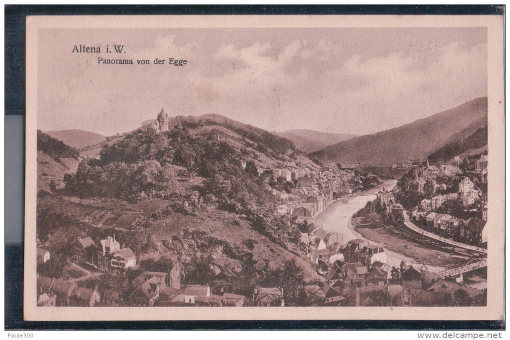 Altena - Panorama Von Der Egge - Altena