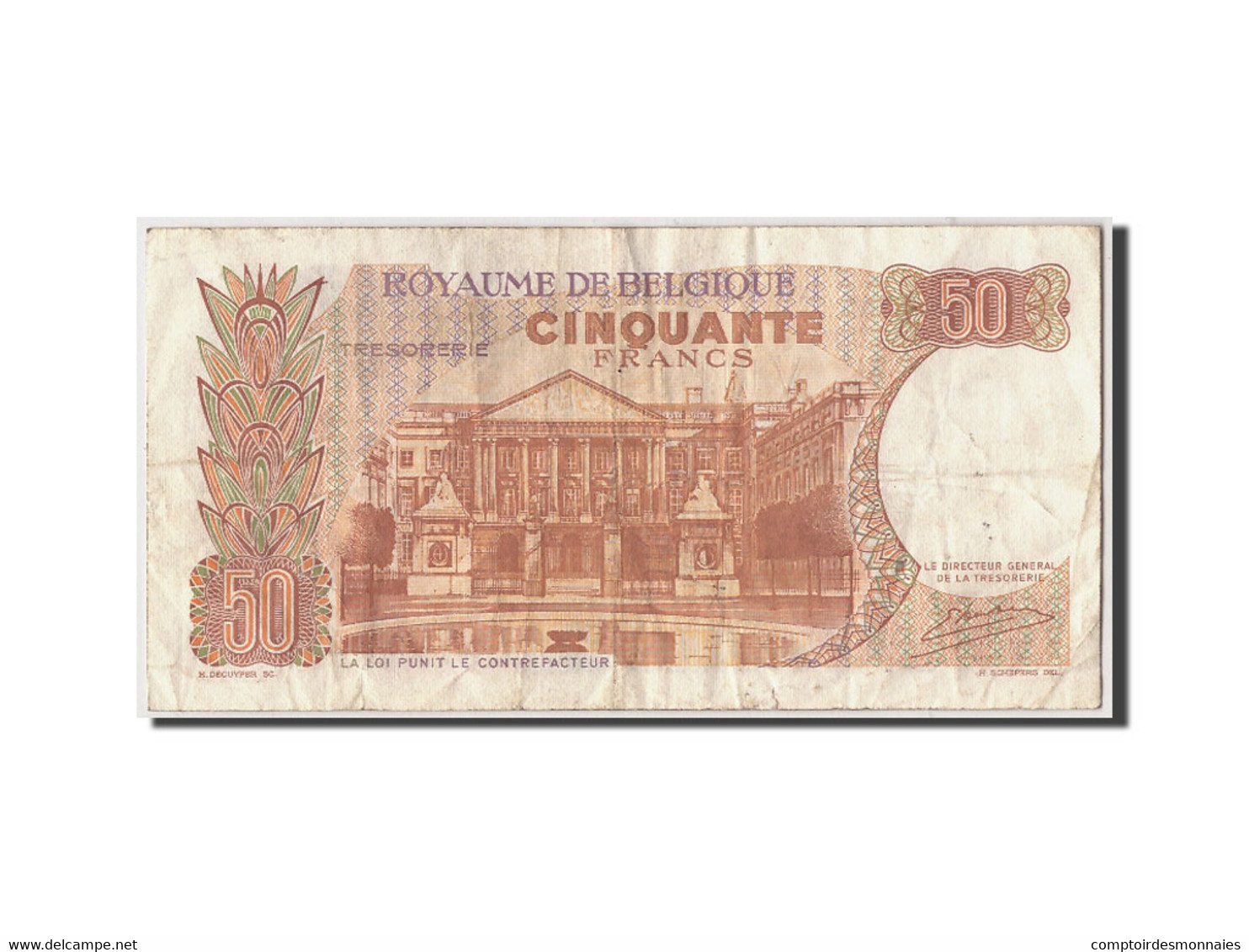 Billet, Belgique, 50 Francs, 1966, 1966-05-16, KM:139, TB - 50 Francos