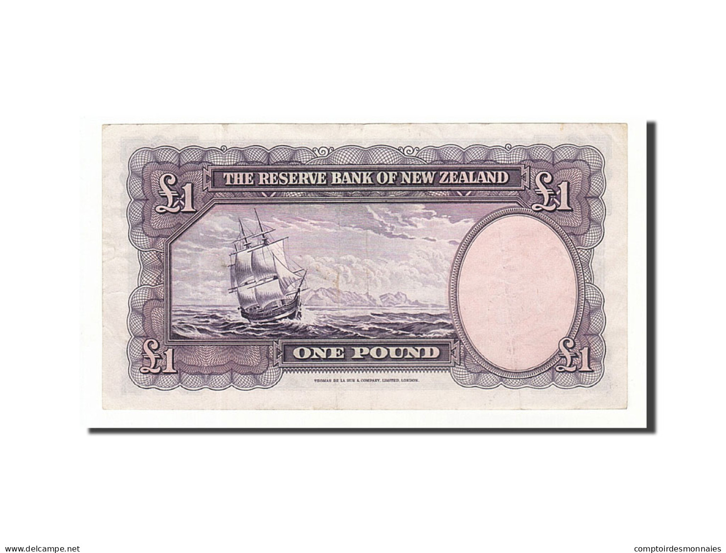 Billet, Nouvelle-Zélande, 1 Pound, Undated (1940-55), Undated, KM:159a, TTB - Nueva Zelandía