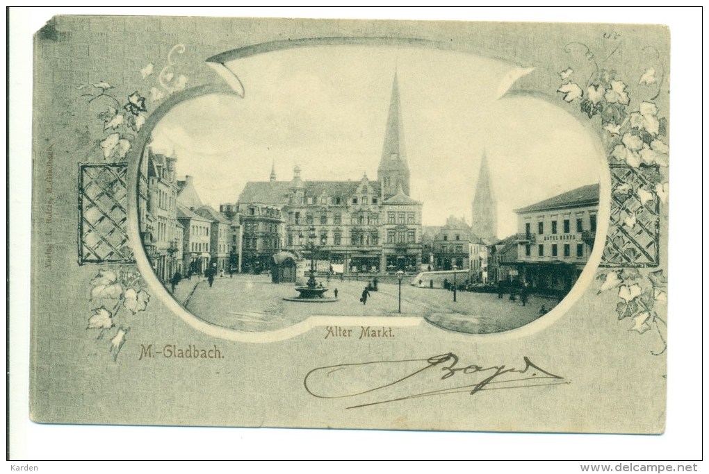 Duitsland M.Gladbach   Alter Markt - Moenchengladbach