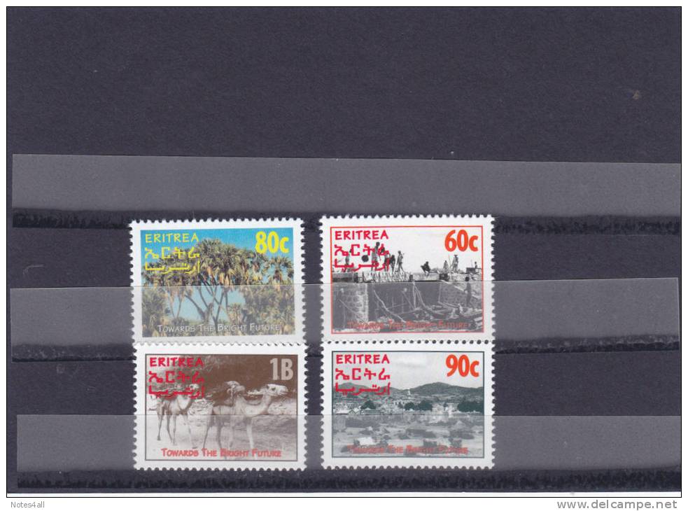 Stamps ERITREA 1995 SC 244-247 TO THE BRIGHT FUTURE MNH SET ER#4 LOOK - Eritrea