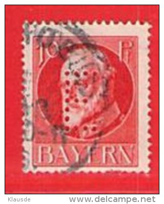 MiNr.14 D O Altdeutschland Bayern Dienstmarken - Otros & Sin Clasificación