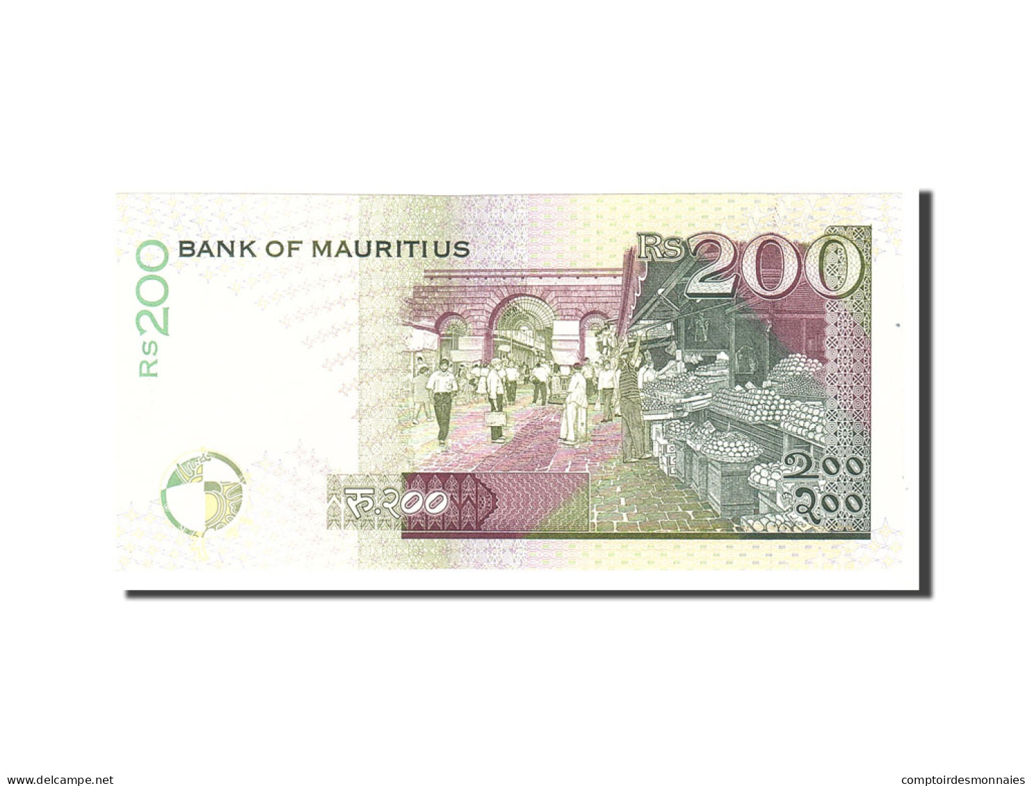 Billet, Mauritius, 200 Rupees, 1998, Undated, KM:45, NEUF - Maurice