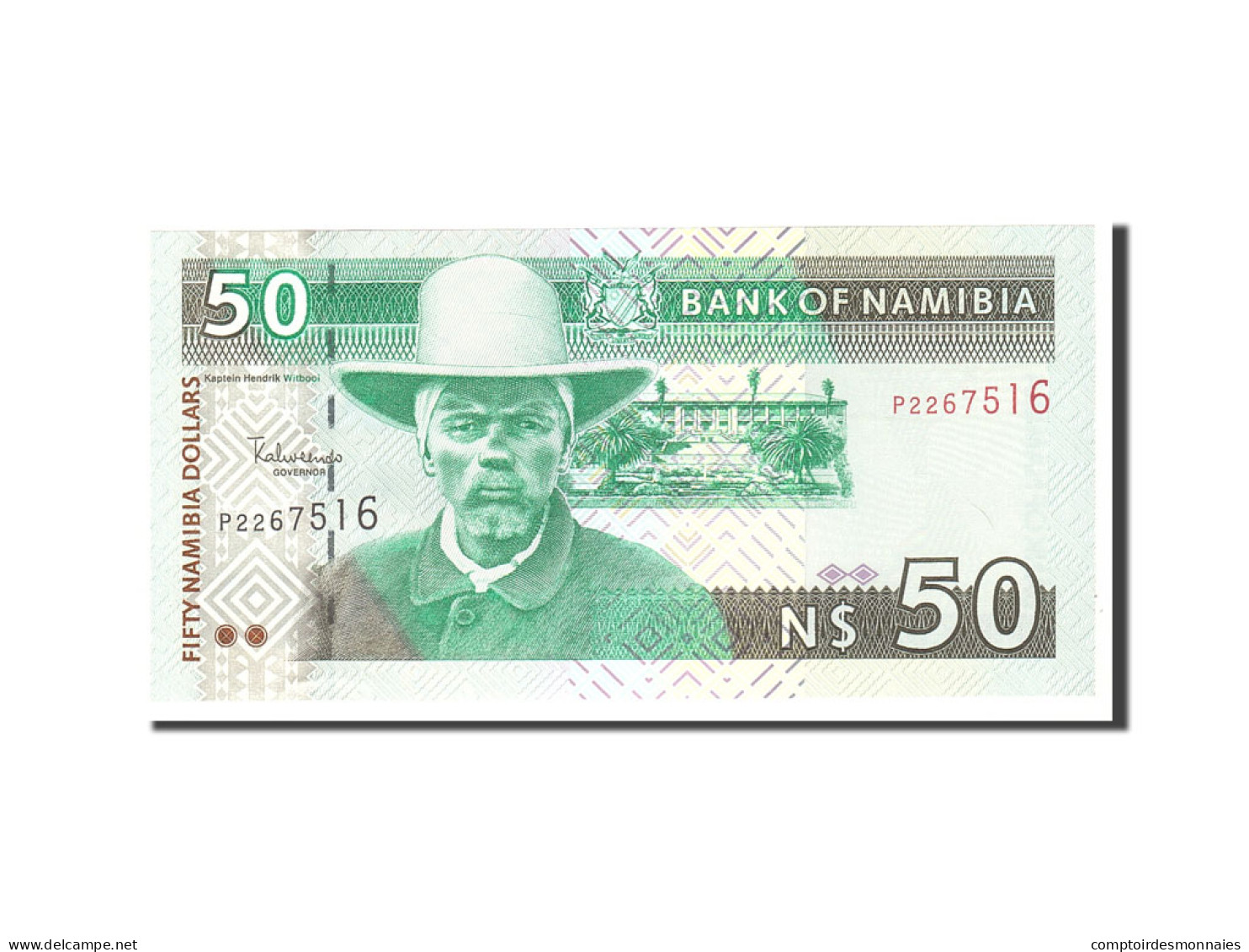 Billet, Namibia, 50 Namibia Dollars, 1999, Undated, KM:7a, NEUF - Namibie