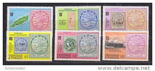 Trinidad & Tobago 1979 Stamp Centenary 6v ** Mnh (26988) - Trinidad En Tobago (1962-...)