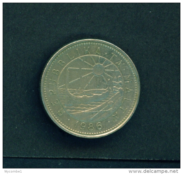 MALTA  -  1986  10c  Circulated Coin - Malta