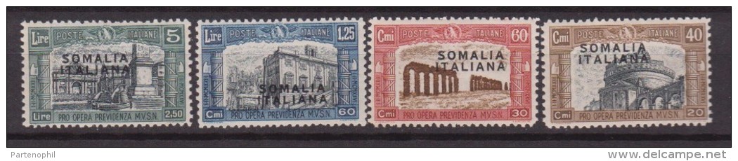 SOMALIA 1927 MILIZIA I 105/18 MNH CAT. € 50,00 - Somalië