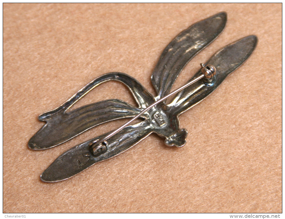 Bijoux-broche_46_Libellule-Dragonfly-Libelle &ndash; argent 925