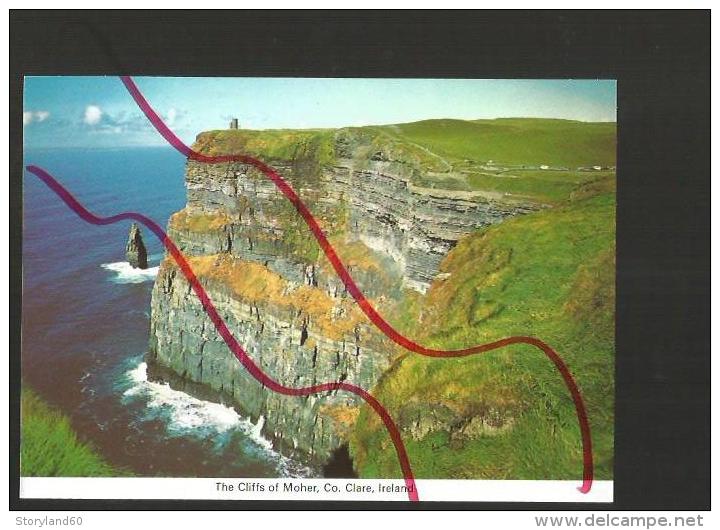 Cpm St001011 The Cliffs Of Moher Falaises Tour De Guet - Clare