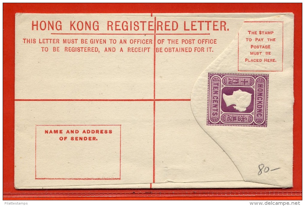 HONG-KONG ENTIER POSTAL VICTORIA 10C NEUF - Briefe U. Dokumente