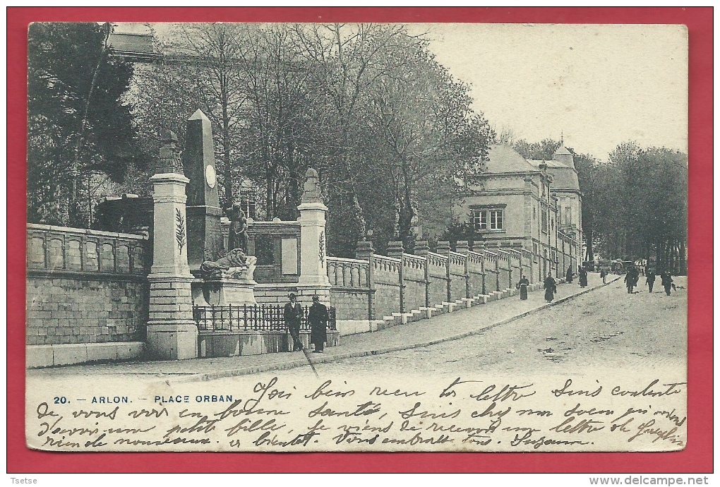 Cartes Province De Luxembourg / Petit Prix - Arlon - Place Orban ( Voir Verso ) - Arlon