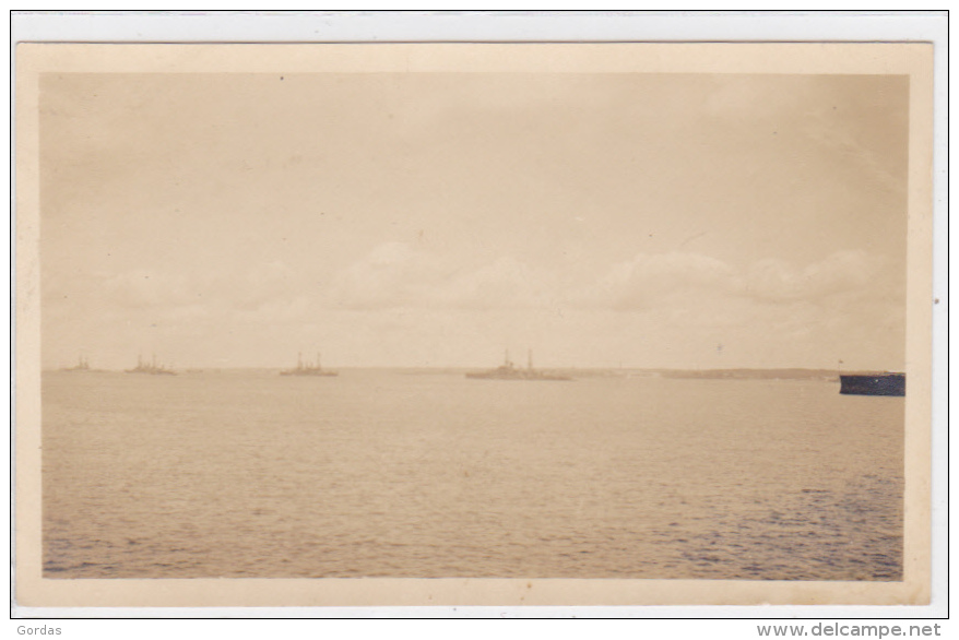 US - Atlantic Ocean - 1920 - Warships - Original Photo 145x85mm - Guerre, Militaire