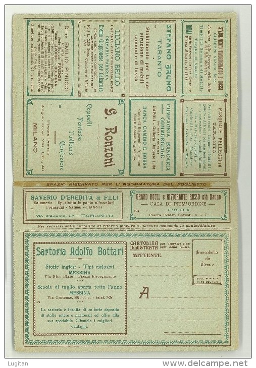 ITALIA REGNO - BUSTA LETTERA PARLANTE - PRODOTTI SIDOL - B.L.P. - 15 C. + 30 C. - Timbres Pour Envel. Publicitaires (BLP)