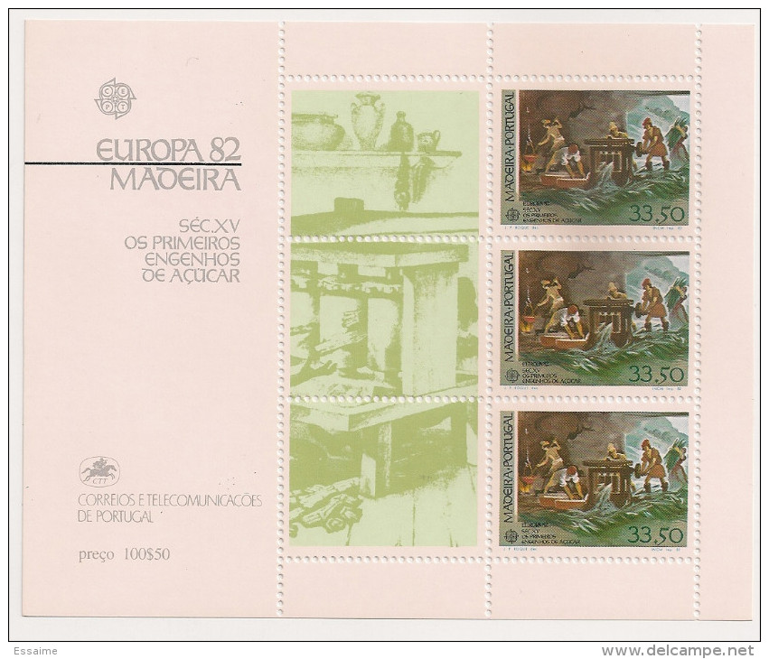 Portugal Madère Madeira. 1982. Bloc N° 3. Europa. Neufs ** - Other & Unclassified