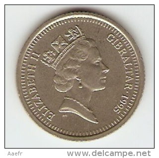 Monnaie - Gibraltar - 10 Pence - Europort - 1995 - Gibraltar