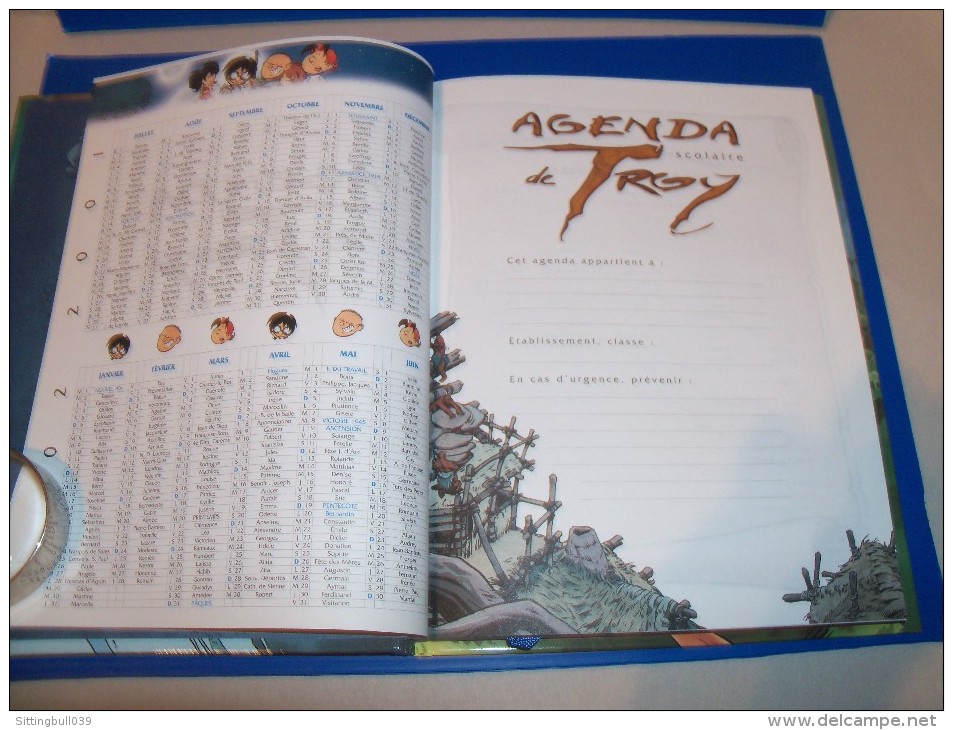 TARQUIN. ARLESTON. Agenda De Troy 2001/02. Agenda Scolaire. Gnomes De Troy. Editions Soleil. - Agendas