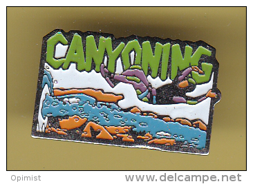 48437-Pin's.Canyoning. . - Canoa