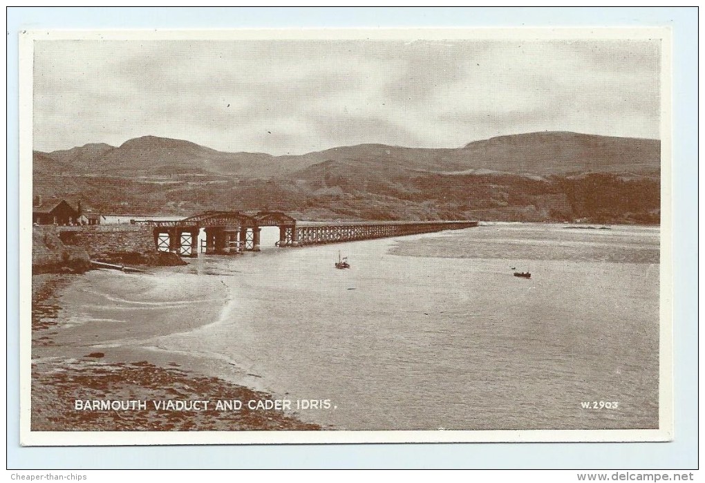 Barmouth - Viaduct And Cader Idris - Merionethshire