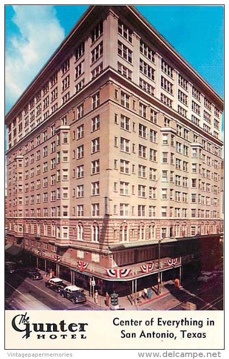 236335-Texas, San Antonio, Gunter Hotel, Dexter Press No 7612B - San Antonio