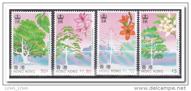 Hong Kong 1988, Postfris MNH, Trees - Nuovi
